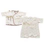 Think-B Organic Indian Cotton Newborn Underclothes 5-Pack Set (Made in Japan)