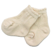 Think-B Organic Cotton Crew Socks (Made in Japan)
