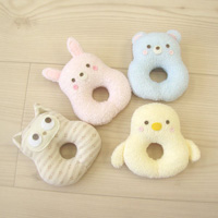 Think-B Educational Toy, Rattle, Loose Twisted Pile, Animals [Made In Japan] [Home Goods]