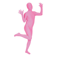 透明人間 伸縮全身緊身衣 粉色 / 派對扮裝