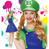 Green Brother, Ladies' / Party Costume