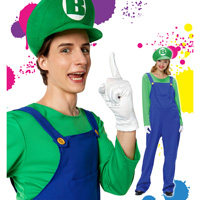 Green Brother, Unisex / Party Costume