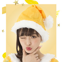 Santa Hat (Yellow) / Party Costume