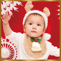 Reindeer Bib Set / Party Costume