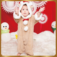 Marshmallow Reindeer, Baby / Party Costume