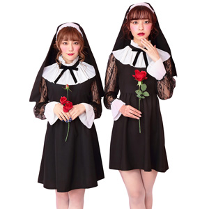 HW Coquettish girly dolly nun/cosplay goods,costume