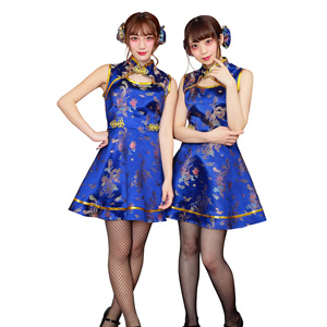 HW cute chinese girl blue/cosplay goods,costume
