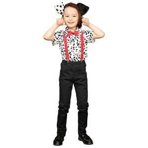 HW dalmatian shirt kids/cosplay goods,costume