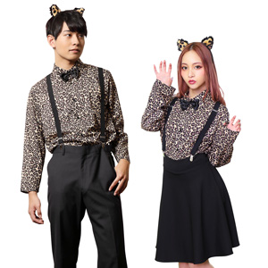 HW leopard shirt/cosplay goods,costume