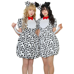 HW fluffy animal cute dalmatian/cosplay goods,costume
