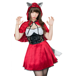 HW lady animal Little Red Riding Hood x Wolf/cosplay goods,costume 