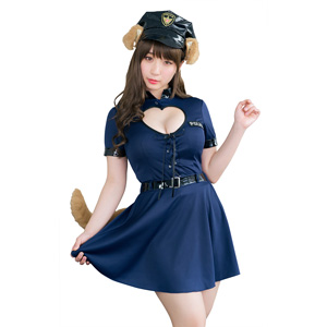 HW lady animal Police x dog/cosplay goods,costume