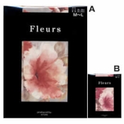 [Fleurs] 50 Denier Floral Pattern Print Tights 