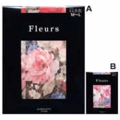 [Fleurs] 50 Denier Zokki-Type Floral-Pattern Print Tights 