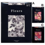 [Fleurs] 50 Denier Floral-Pattern Print Tights 