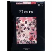 [Fleurs] 50 Denier Colorful Daisy Floral-Pattern Print Tights