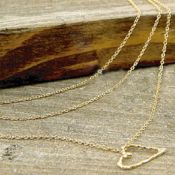Simple Heart Necklace 