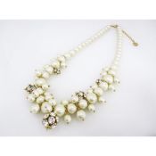 Large Cotton Pearl Necklace 