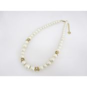 Cotton Pearl Necklace 