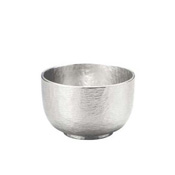 Tinware Small Sake Cup, Yayoi