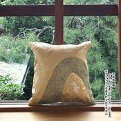 TEBIKIHAKU NISIKI ORI Cushion Cover (RINPA) [Small] NAGARE