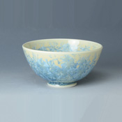 Flower Crystal Rice Bowl (Hanada)