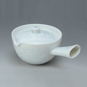 Flower Crystal Teapot (White)