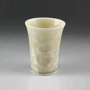 Flower Crystal Free Cup (Brown)