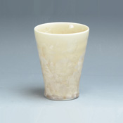 Flower Crystal Nagomi Cup (Brown)