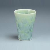 Flower Crystal Nagomi Cup (Green)