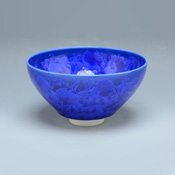 Flower Crystal Matcha Cup (Lapis Lazuli)