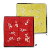 [MAJIKAO] YUZEN Traditional Pattern Handkerchief, Shall we dance