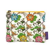 Tissue Case (w/Tissues & Zipper Pouch) (Long-Tailed Fowl & Tree Peony)
