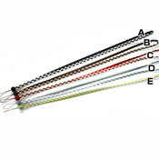 Pure Silk Neck Strap [Arrow Pattern] 
