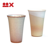 Colorful Paired Cups from Hagi, Himetsuchi & Navy