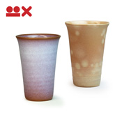 Colorful Paired Cups from Hagi, Gohonte & Hagi Purple