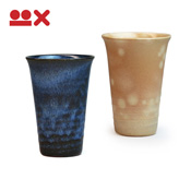 Colorful Paired Cups from Hagi, Gohonte & Mother Ocean