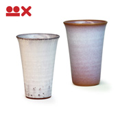 Colorful Paired Cups from Hagi, Hagi Purple & Silky Cloud