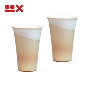 Colorful Paired Cups from Hagi, Himetsuchi & Himetsuchi