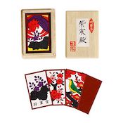 Hanafuda Cards, Shishinden Hall (w/Paulownia Case) Red