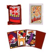 Hanafuda Cards, Nishiki Path, Red