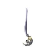 Pure Silver Bookmark (Snowflake, Moon & Flower)