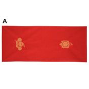 KYO-TO-TO Tenugui Hand Towel, Good Luck Symbol Series (Crane & Turtle)