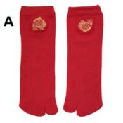 KYO-TO-TO Tabi Socks, Good Luck Symbol Series (Bream)