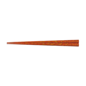 Wakasa-Nuri Lacquer-Overlay Chopsticks, Octagonal, Fuji [21cm] 