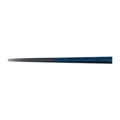 Wakasa-Nuri Chopsticks, Ebony, Beneath the Tide, Blue [23cm]