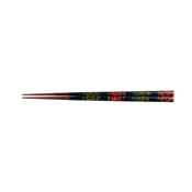 Tsugaru-Nuri Chopsticks, Nebuta Pattern, Black [23cm]