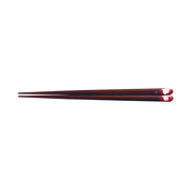 Chopsticks, Aizu Makie Lacquer, Paired Rabbits, Red  [20.5cm]