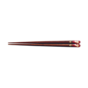Chopsticks, Aizu Makie Lacquer, Calico Cats, Red  [18cm]