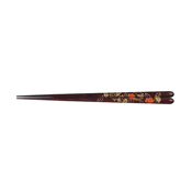 Chopsticks, Yamanaka Makie Lacquer, Octagonal, Camellia [22.5cm]
